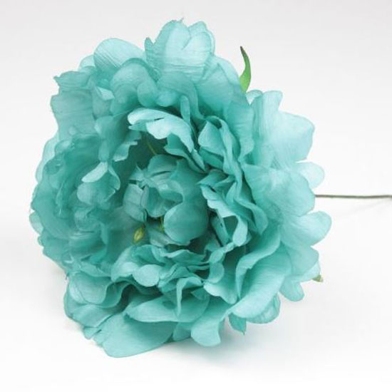 Peony Feria. Flamenco flowers. Turquoise (56). 11cm